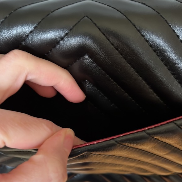 NWT Reddress Black Vegan Leather Shoulder Bag - Picture 4 of 9